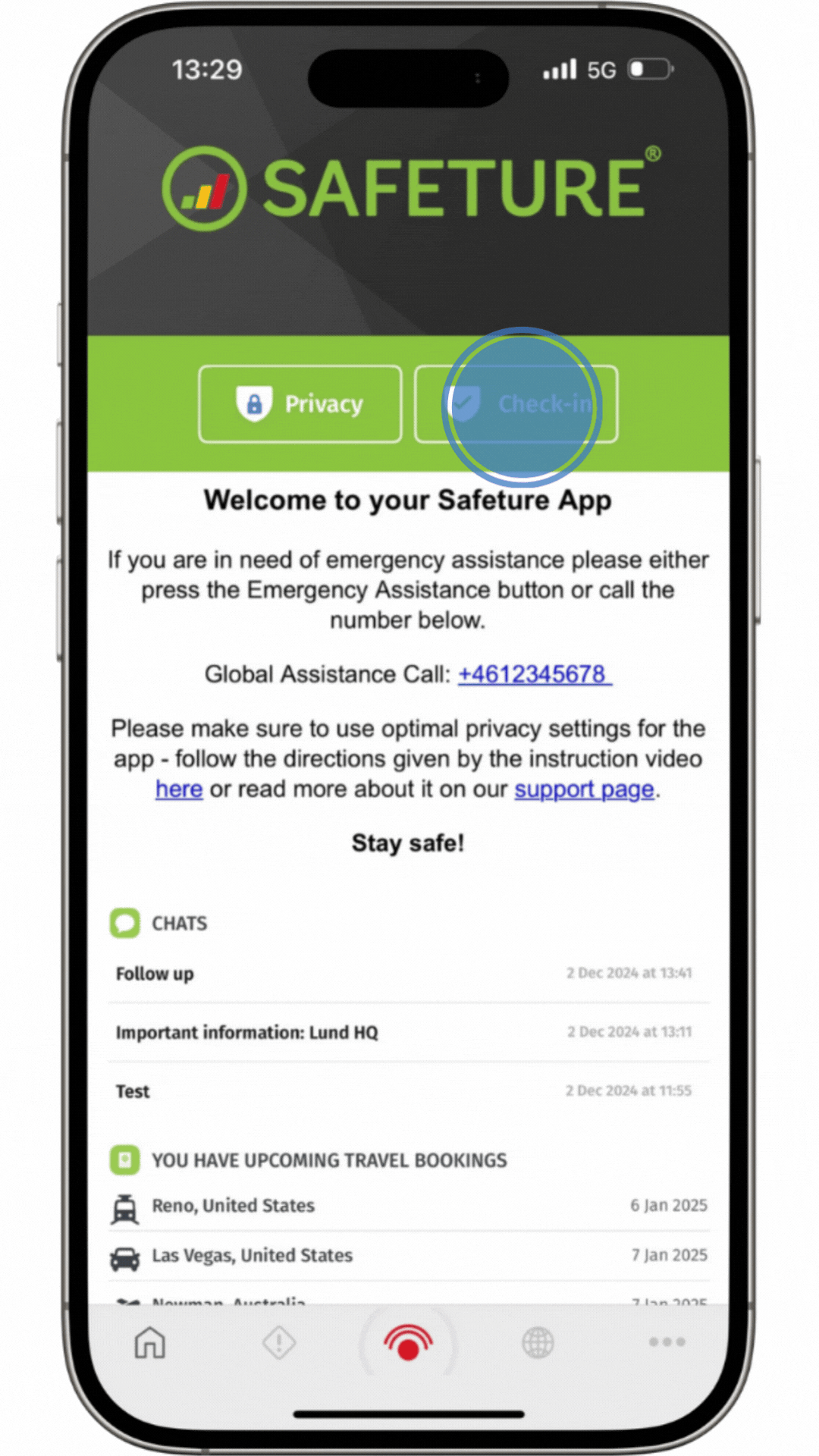Mobile Application Check in Button.gif